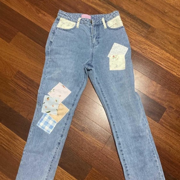 Holly Hobbie x Dolls Kill Jeans Size S - Picture 2 of 3